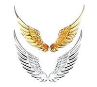 Eagle Wings Car Decal Falcon Emblem Car Sticker Decorative Self Adhesive Stylish Car Sticker Chrome Decorative Sticker | Car RV SUV Motoci