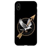 Eagle With Arrow Sagittarius Constellation Wheel Case for iPhone XS Max