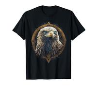 Eagle with blue eyes Northman Valhalla Norse Mythology T-Shirt