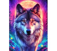 Eagle with Rainbow Feathers 500 Piece Jigsaw Puzzle for Adults Teens Wildlife Plant Post Work Wind Down Mind Calming Whimsical Design for Friends 500 PCS