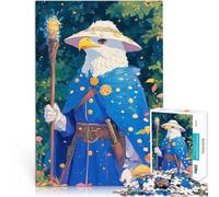 Eagle Wizard in ForestJigsaw Puzzle for teenagers 1000 Pieces Challenging Game Gifts for is ideal as a gift for the whole family 38x26cm