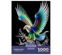 Eagle1000Piece JigsawPuzzleAnimal Eagle ForAdult Challenging LargePiecePuzzles Age12+byth ThemeFlowersandBirds Uncover The Puzzle 70x50cm/1000pcs
