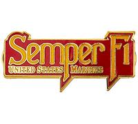 EagleEmblems P12190 Pin-Usmc,Semper FI (1.5'')