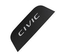 EAGLEG 1 PCS Car Brake Light Sticker for Hon-da Civic 10 10th Gen 2019 2020 2021 2022 2023, High Mount Stop Lamp Decals Carbon Fiber Protective Film Trunk Tail Light Decorative Accessories,Black