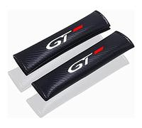 EAGLEG 2 Pcs Car Seat Belt Pads, Carbon Fiber Leather Shoulder Protector Cover Adults Kids Travel Cushion Harness Pads, Peugeot GTI GT Line Auto Interior Accessories