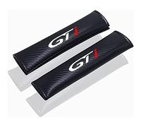EAGLEG 2 Pcs Car Seat Belt Pads, for Peu-geot GT GTI GT Line, Carbon Fiber Leather Shoulder Protector Cover Adults Kids Travel Cushion Harness Pads Auto Interior Accessories, GTI