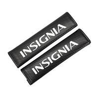 EAGLEG 2 Pcs Carbon Fibre Car Seat Belt Pads, for Op-el Insignia, Comfort Seatbelt Padding Shoulder Protector Cover Car Harness Cushion Interior Styling Accessories,Black