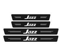 EAGLEG 4pcs Anti Scratch Car Door Stickers, Carbon Fiber Door Sill Protector Scuff Plate Guard Car Decorative Styling Accessories for Hon-da Civic Odyssey FREED Spike BR-V CR-Z CITY Jazz, Jazz