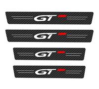 EAGLEG 4pcs Car Door Sill Protector Kick Plates for KI-A RIO SPORTAGE X-LINE GT GT-LINE Picanto, Carbon Fiber Scuff Guard Threshold Cover Pedal, Sticker Trim Accessories, GT