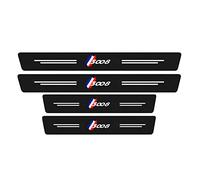 EAGLEG 4Pcs Car Door Sill Protector Strips for Peu-geot 206 207 307 308 3008 4008 5008 GT line, Carbon Fiber Automobile Threshold Kick Plate Guard Sticker Styling Decor Accessories, 3008