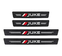 EAGLEG 4pcs Door Sills Scuff Plate Sticker for Nis-san, Carbon Fiber Car Door Sill Protector Film Welcome Pedal Plate Guards Strip Car Styling Accessories, Juke