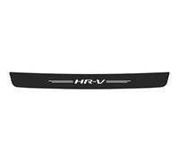 EAGLEG Car Carbon Fiber Rear Bumper Guard Plate, for Hon-da HR-V, Trunk Sill Plate Tail Trim Guard Sticker with Logo Anti Scrape Protectors Accessory,Black