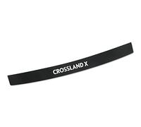 EAGLEG Car Carbon Fiber Trunk Guard Strip Bumper Anti-Scratch 90cm Tailgate Trim Strip Door Sill Rear Guard Plate for Op-el Crossland X,Black