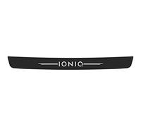 EAGLEG Car Carbon Fiber Trunk Guard Strip Bumper Anti-Scratch 90cm Tailgate Trim Strip Door Sill Rear Guard Plate for Hyun-dai IONIQ,Black