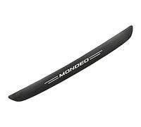 EAGLEG Car Rear Bumper Protector, for Fo-rd Mondeo Trunk Plate Door Sill Strip Tail Trim Anti-Scratch Protective Stickers Styling Accessories - Carbon Fiber,Black