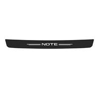 EAGLEG Car Rear Bumper Protector Strip for Nis-san NOTE, Trunk Sill Edge Scuff Plate Carbon Fiber Anti-scratch Protector Sticker Body Styling Accessories,Black