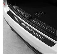 EAGLEG Car Rear Bumpers Protector Strip for Fo-rd Vignale, Carbon Fiber Trunk Sill Plate Trim Sticker Styling Accessories,Black