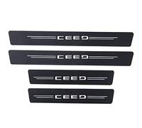 EAGLEG Carbon Fiber Car Door Sill Protection for KI-A CEED GT GTline Xline Stonic PICANTO Sportage RIO Soul, Car Welcome Door Door Sill Protection Sticker Decorative Styling Accessories,CEED