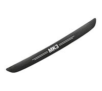 EAGLEG Rear Bumper Protector Strip for Fo-rd Focus MK3, Car Carbon Fiber Trunk Sill Edge Scuff Plate Anti-Scratch Trim Sticker Styling Accessories,Black