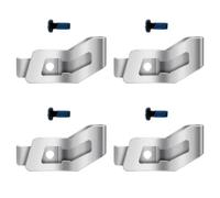 EAGLEGGO M12 Fuel Stubby 3/8" Impact Wrench Belt Clip Hook Kit Assembly, 4 Pack, Stainless Steel