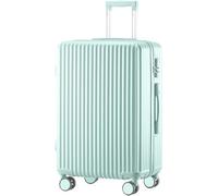 Eagleize Carry on Luggage Airline Approved, Lightweight Rolling Suitcase, Dry Wet Separation Pocket, PC Hardshell Luggage with Spinner Wheels & TSA Lock for Business Travel, Skyblue, 20-Inch