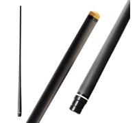 EAGLEKING Professional Carbon Fibre Pool Cue - Only Shaft, 29inch(736.6mm)-115g, Billiards Cue Stick Forelimb with 11.8mm/12.5mm/13mm Tips, Super Slim Taper for Aiming & Consistent (3/8 * 8_12.5mm)