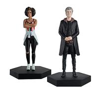 Eaglemoss Collections - Doctor Who - Bill Potts & The Twelfth Doctor Figurine Set - Metallic Resin, 10.5 cm, Collectible Figurine Set