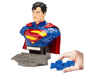 Eaglemoss DC Superman 72 Piece 3D Jigsaw Puzzle | Solid Color
