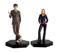 Eaglemoss Publications Doctor Who Set #2 Tenth Doctor and Rose Tyler Statues