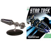 Eaglemoss Publications Star Trek Official Starship Collection Magazine #22 Krenim Temporal Weapon Ship