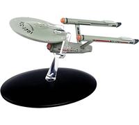 Eaglemoss Star Trek Diecast Collectible Figure - All Good Things Enterprise NCC 1701D - Model Kit - Adults - Unisex - 13 x 5 x 3 cm - Not Foldable