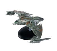 Eaglemoss Star Trek 'Into Darkness' Klingon D4 Bird of Prey Collectible Replica - Grey Metal Spaceship with Display Stand