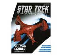 Eaglemoss Star Trek Starships Vulcan Lander (The TPlana Hath)Magazine