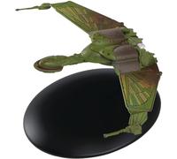 Eaglemoss Star Trek The Official Starships Collection 2: Klingon Bird of Prey Ship Replica Figurine, Green