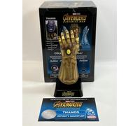 Eaglemoss Thanos Infinity Gauntlet Avengers Infinity War Polyresin 20cm Prop on Stand