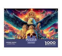 EaglePhenomenal 1000-Piece Jigsaw Puzzles for Adults The Definitive Encounter with Impossible, Hard, Difficult Challenging Puzzle Games - This Is The Crowning Gift Jigsaw Puzzles for Adults A