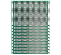 Eagles 10PCS 5x7 cm Double Sided PCB Board,Tinned Prototype Diy Universal FR4 Printed Circuit PCB Board Protoboard pcb kit Electronic Board compatible with Arduino Kits