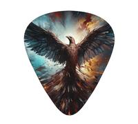 eagles 12 Pack Guitar Picks Plectrums,4 pieces in each of 3 sizes, Suitable for a wide range of stringed instruments