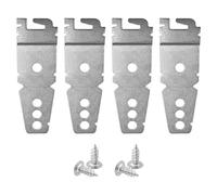 Eagles 8269145 Undercounter Dishwasher Mounting Bracket with Screws - 4 Pack Compatible with Whirl-Pool Ken-More Kitchen-Aid Dishwasher - Replace# 8269145 WP8269145 WP8269145VP