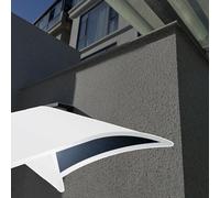 Eagle's Beak Molding Drip Lines, Window Sill Edge Rain Diverter Drip Device for Window Sill/Patio Decor, Waterproof Aluminum Eave Nosing Drop Channel(4 PCS,L 130CM W 20MM)