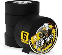 EAGLES Bulk Hockey Tape Black, White or Clear Multipurpose Tape Roll - Strong Adhesive - Durable Cloth or PVC Tape - Hokey Sports Gifts, Accessories, Equipment, Gear (Black)