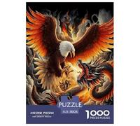 Eagles cleave the sky Jigsaw Puzzles Puzzle for Adults Kids. 1000 Piece raptor Impossible Challenge Toy Educational Game Home Decoration for Adults& Kids Age 14 Years Up 38x26cm/1000pcs