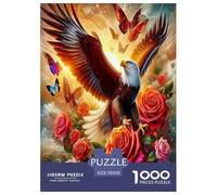 Eagles cleave the sky Jigsaw Puzzles Puzzle for Adults Kids. 1000 Pieces raptor Great Gifts Challenge Toy Educational Games Home Decoration for Adults& Kids Age 14 Years Up 70x50cm/1000pcs