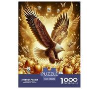 Eagles cleave the sky Jigsaw Puzzles Puzzles for Adults Kids. 1000 Piece raptor Great Gifts Challenge Toy Educational Game Home Decoration for Educational Games Gifts 38x26cm/1000pcs