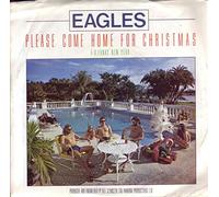 Eagles - Eagles Please Come Home For Christmas Xmas UK 45 7" single +Funky New Year
