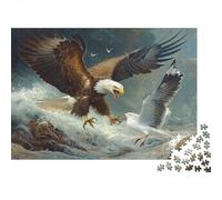 Eagles Fighting Rätsel Für Erwachsene |Seabirds| 1000pcs (75x50cm) Puzzles Lernspiele Home Decor Puzzles