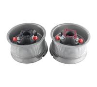 Eagles Garage Door Cable Drums Replacement Up to 8 Ft High Door, Standard Lift Drum for Mounting Shaft 1'' Max Cable Size 1/8'' Max Door Weight 570 Lbs,One Pair (Left and Right)