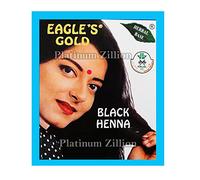 Eagle's Gold - Black Henna Hair Colour / Color Dye Powder Unisex 2 Boxes (12pcs X 10g)
