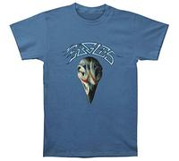 Eagles Greatest Hits Distressed Logo Mens Blue T-Shirt | M
