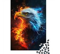 Eagles of Ice And Fire Puzzles for Adults 1000 Piece Puzzle for Teenager Age 12 Years Up Christmas Eve Gifts 1000pcs (38x26cm)